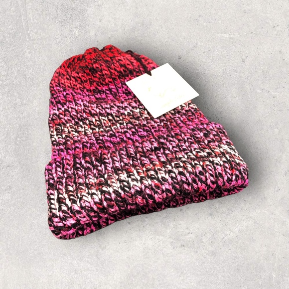 Strawberry Plum Knit Beanie main image 4
